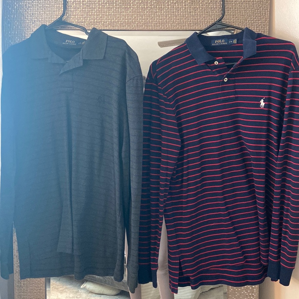 Polo Ralph Lauren - 2 long sleeve polo shirt